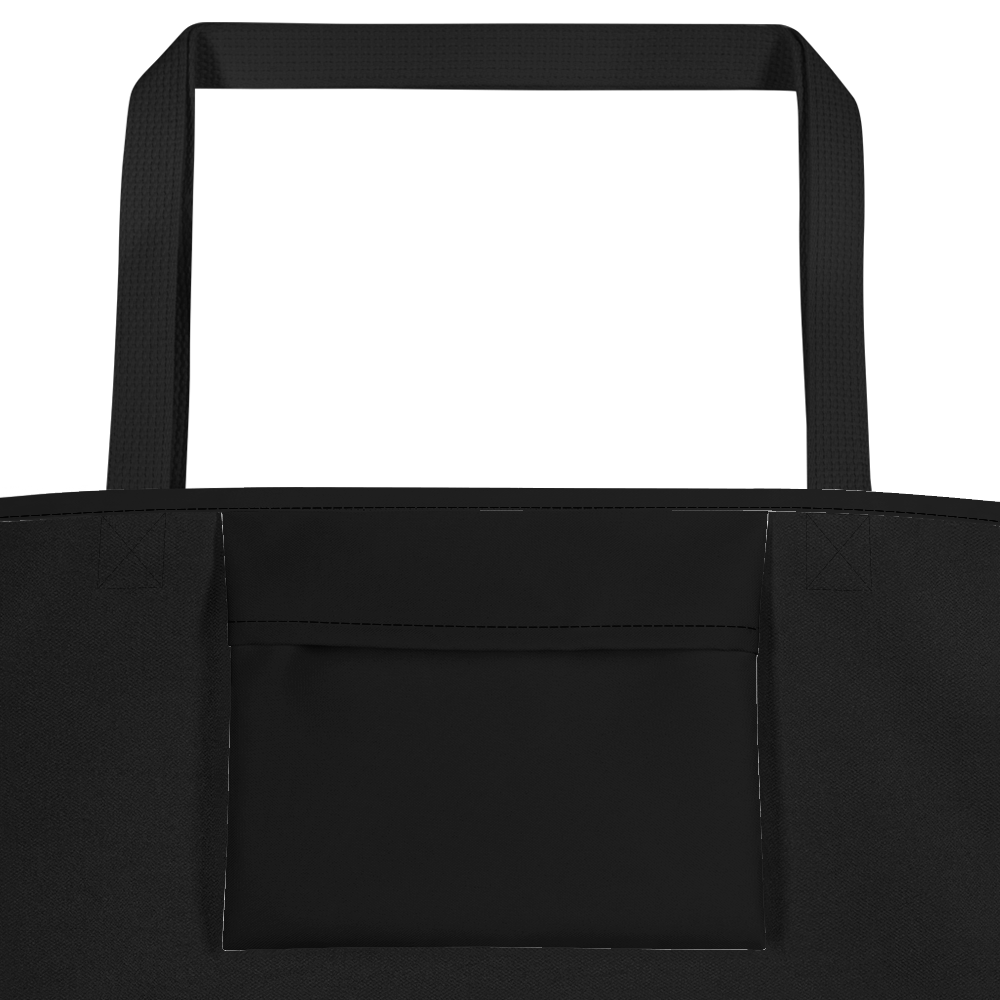 Black Joy Ave Beach Bag
