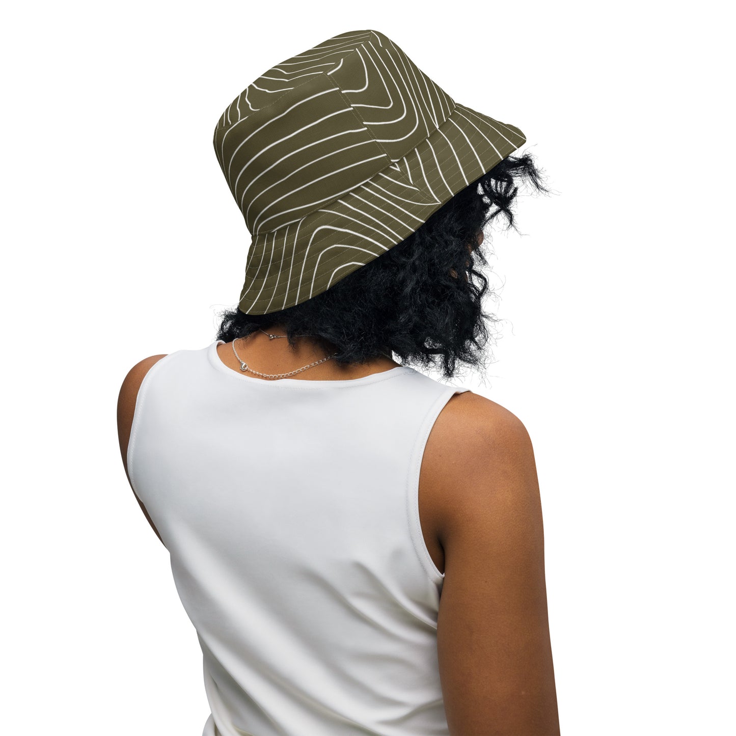 PIH Reversible Bucket Hat - Military Green