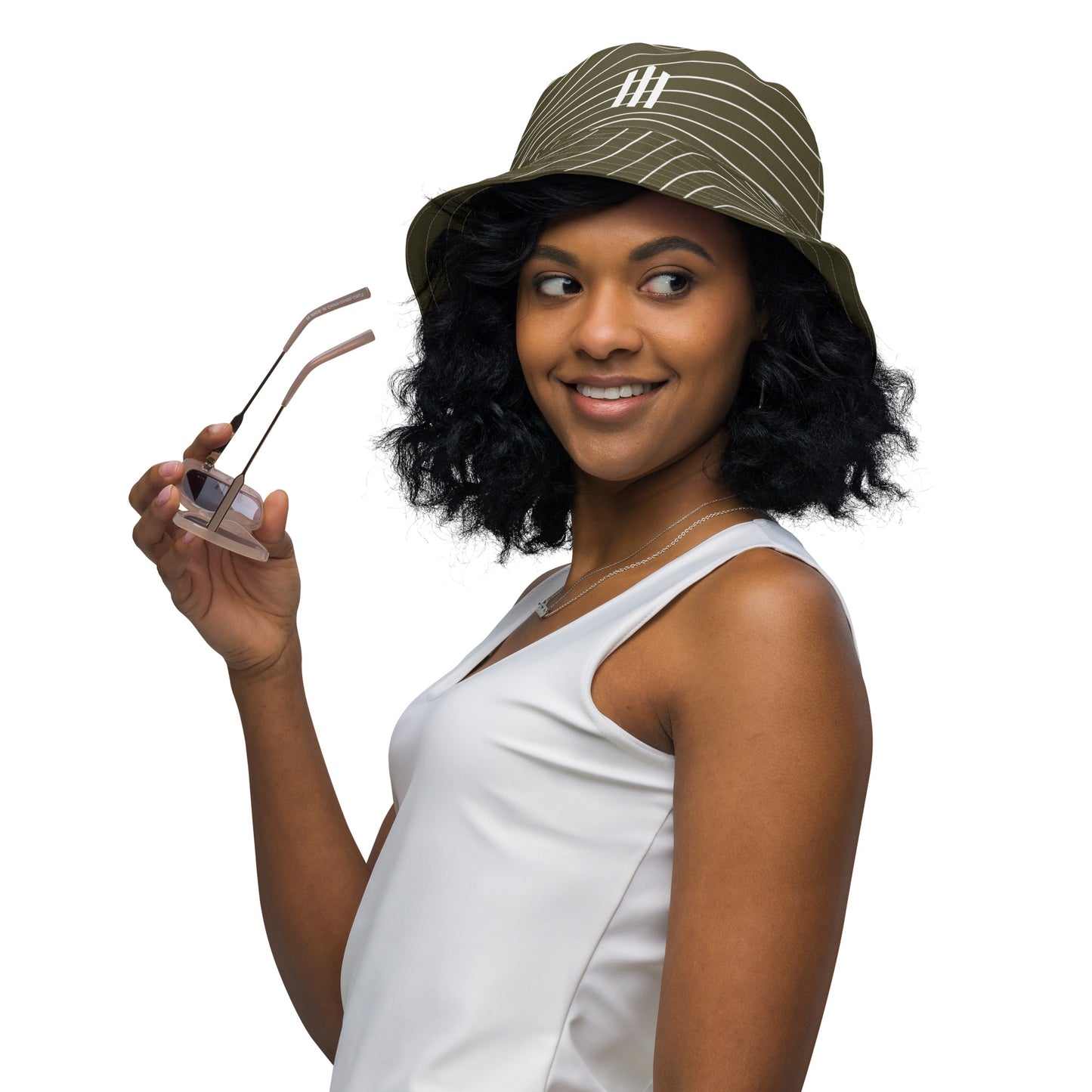 PIH Reversible Bucket Hat - Military Green