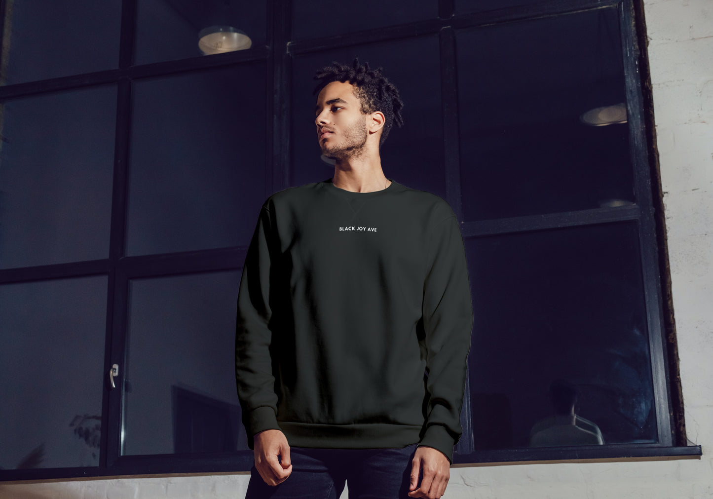 Classic Black Joy Ave Sweatshirt