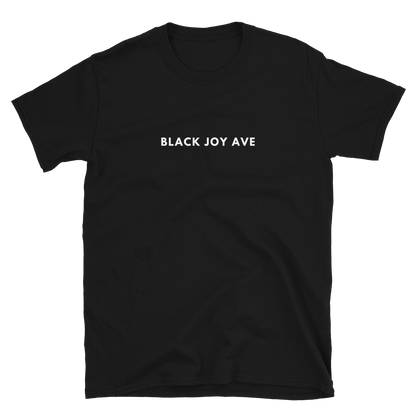 Classic Black Joy Ave Tee