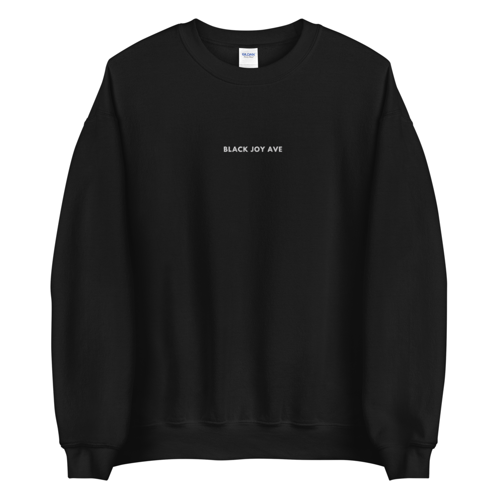 Classic Black Joy Ave Sweatshirt