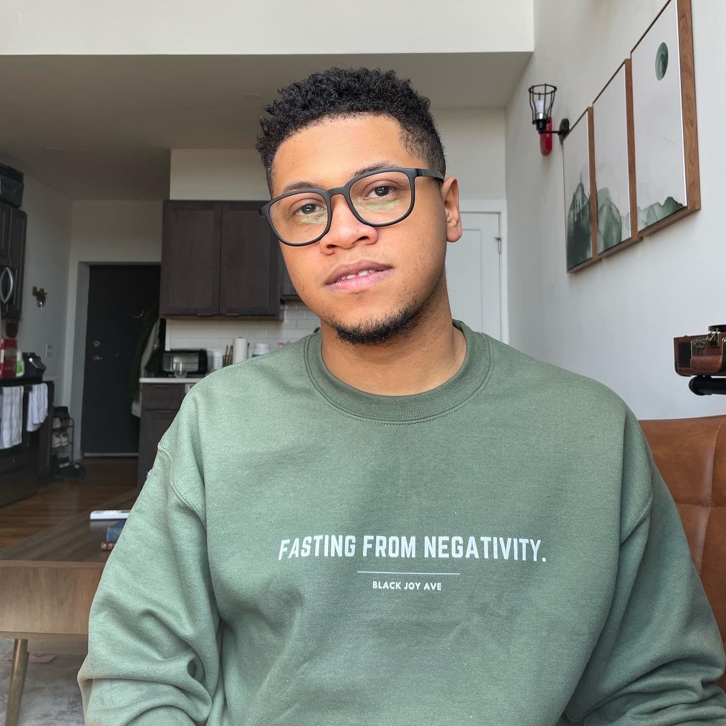 Fasting From Negativity Sweatshirt