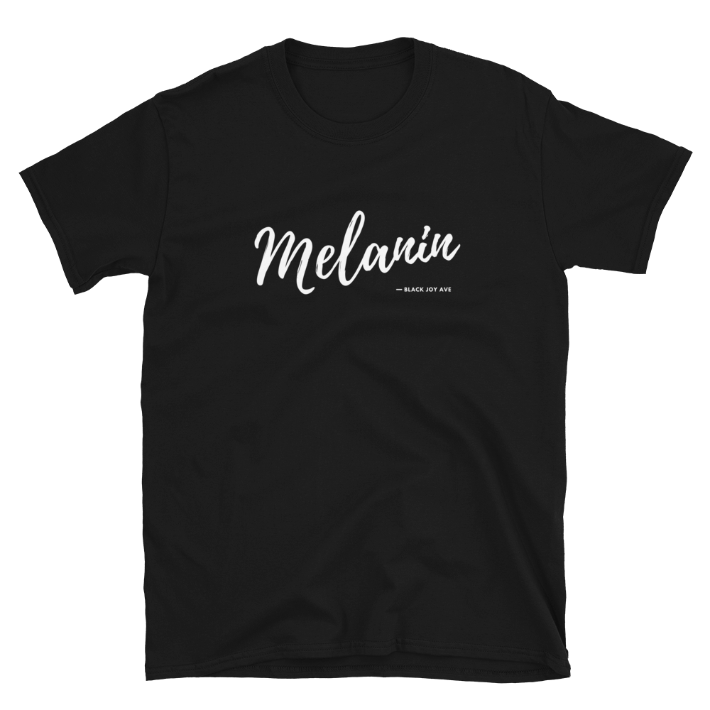 Melanin Poppin Tee - In Black